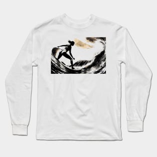 live by surfing rules, surfer vibes, v1 Long Sleeve T-Shirt